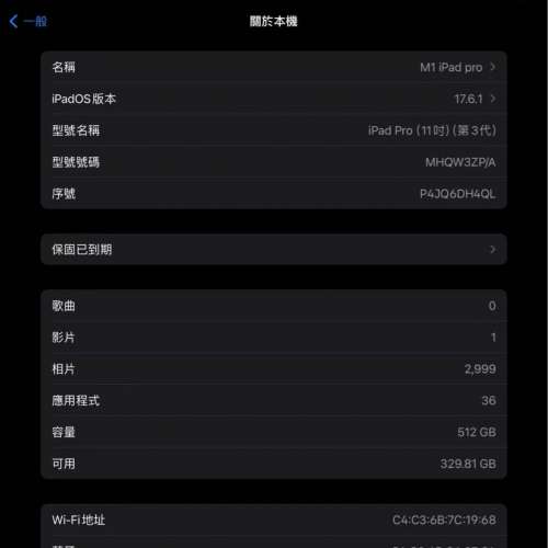 iPad Pro (M1) 11 inch with 512 gb + Magic Keyboard