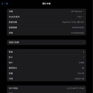 iPad Pro (M1) 11 inch with 512 gb + Magic Keyboard
