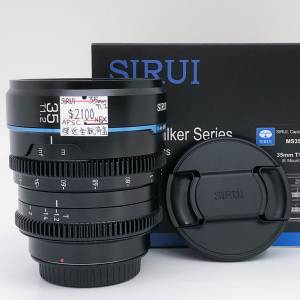 99% New Sirui 35mm T1.2手動鏡頭, 深水埗門市可購買