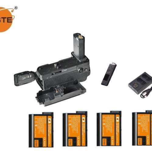 DSTE MB-N12 Vertical Battery Grip Set With EN-EL15C-H Battery and LCD Charger
