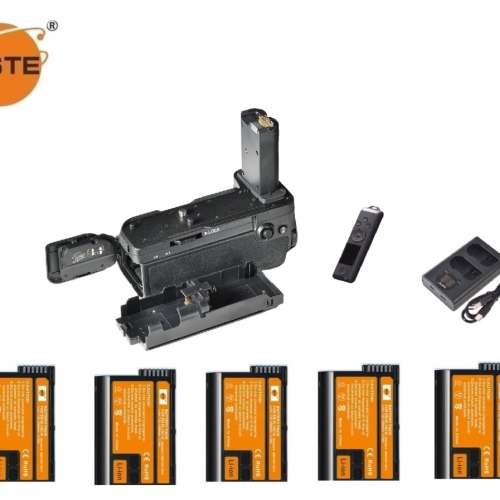DSTE MB-N12 Vertical Battery Grip Set With EN-EL15C-H Battery and LCD Charger