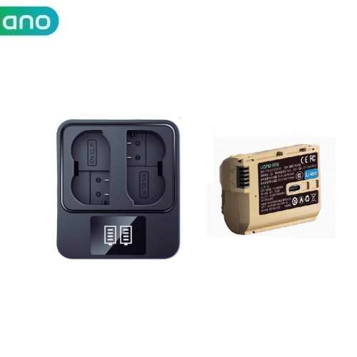 LLANO NIKON EN-EL15c USB-C Rechargeable Lithium-Ion Battery Pack With harger