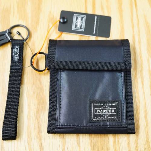 Porter Capsule Wallet 555-06441 日本吉田三摺銀包 黑色