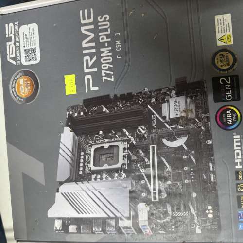 Asus Z790M-plus 主板 13-14代cpu用