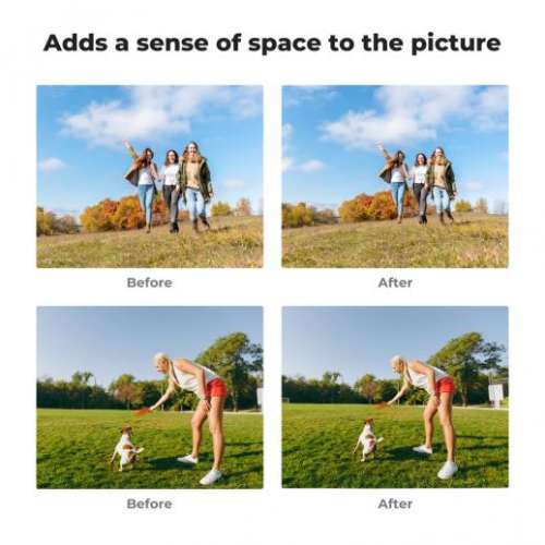 K&F Concept Magnetic Wide-angle Filter For DJI Osmo Pocket 3 磁吸增廣角濾鏡