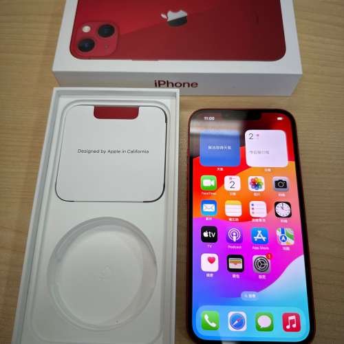 Iphone 13 Red 128G (85% new)