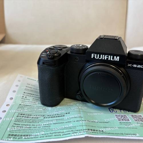 行貨有保Fuji xs 20 (not sony 6700, nikon, x100vi, xt50)