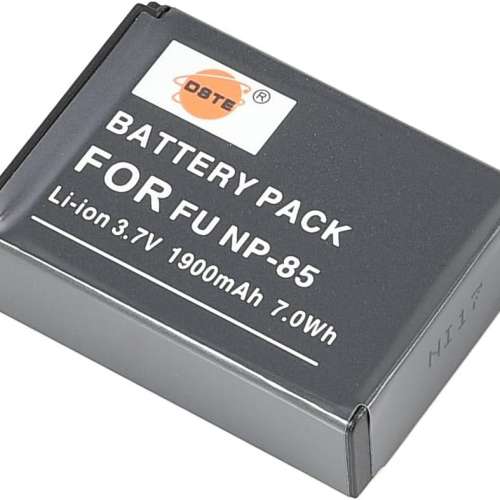 DSTE Fujifilm NP-85 / Toshiba PA3985 Li-ion Battery 代用鋰電池 (3.7V, 1900mAh)