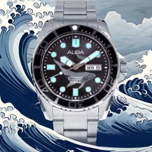 全新Seiko Alba 鯨魚限定版潛水錶