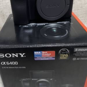 Sony a6400 二手淨機行貨已過保