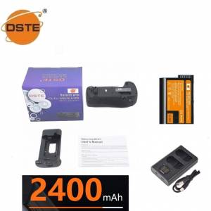 DSTE MB-D17 Vertical Battery Grip Set With EN-EL15C For Nikon D500 電池直倒 / ...
