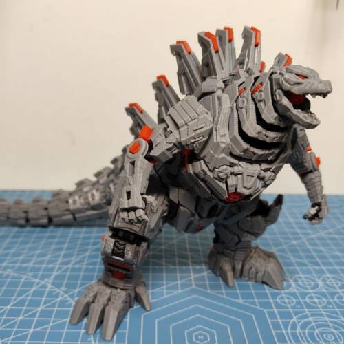 機械哥斯拉  3D打印