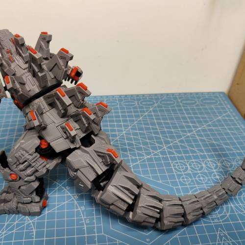 機械哥斯拉  3D打印