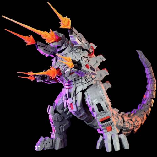 機械哥斯拉  3D打印