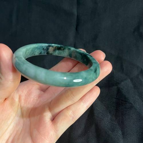 翡翠 |天然緬甸翡翠A貨 手鐲58圈（附證書）