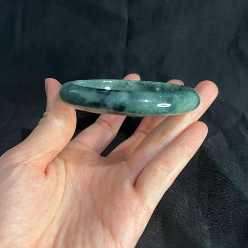 翡翠 |天然緬甸翡翠A貨 手鐲58圈（附證書）