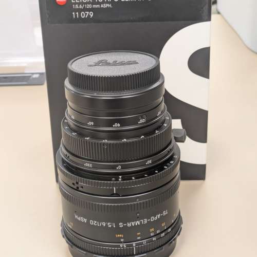 Almost no use Leica TS-APO-Elmar-S 120mm f/5.6 ASPH with package
