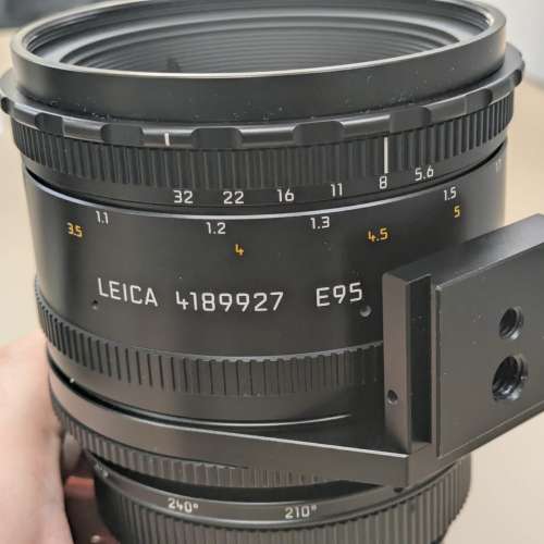 Almost no use Leica TS-APO-Elmar-S 120mm f/5.6 ASPH with package