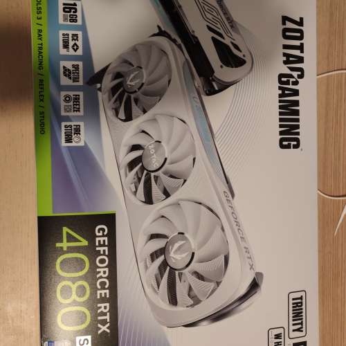 Zotac rtx 4080 super trinity white