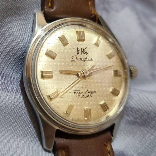1966年產，上海牌機械手錶