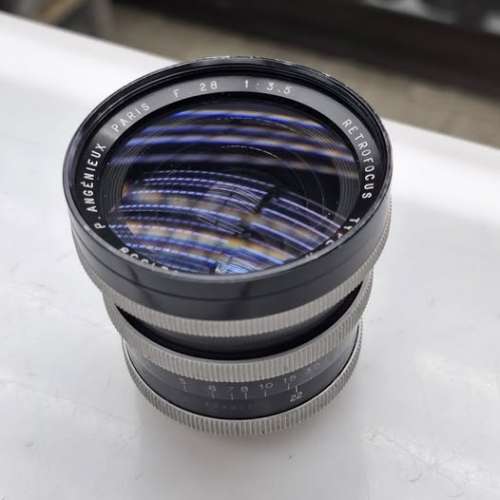 P.ANGENIEUX PARIS 28MM F3.8 EXAKTA MOUNT