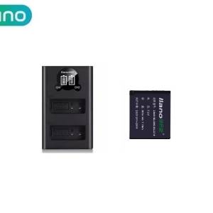 LLANO LEICA BP-DC15 Lithium-Ion Battery Pack With LCD Display Dual USB-C Charger