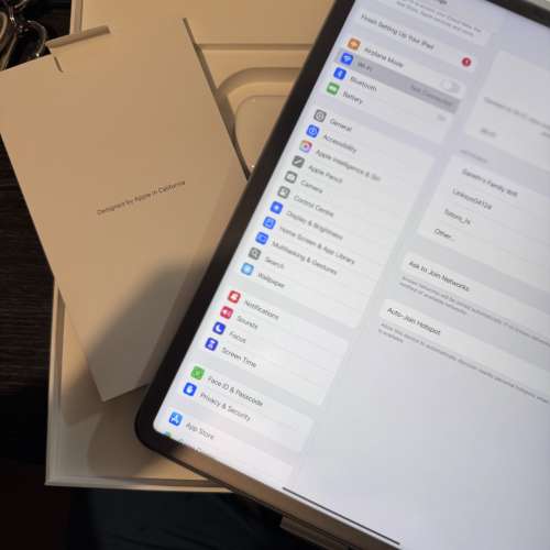 95%新Apple iPad Pro 12.9’ 5th Gen M1 256gb太空灰色有盒原裝配件
