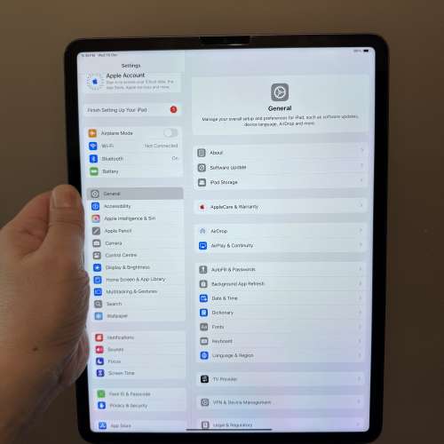 95%新Apple iPad Pro 12.9’ 5th Gen M1 256gb太空灰色有盒原裝配件