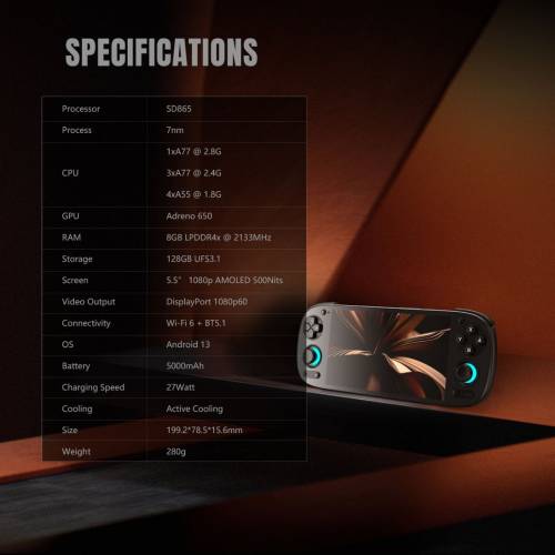 Retroid Pocket 5，黑灰紫三色 (二不價，需落訂$500)