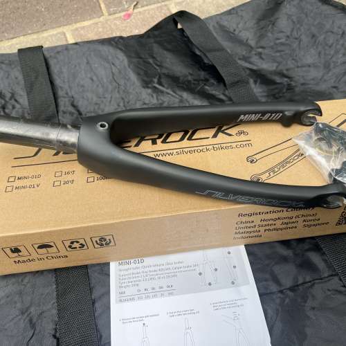 改裝 SILVEROCK MINI 01D 349 碳纖維前叉 ( K3 plus 改裝首選 )