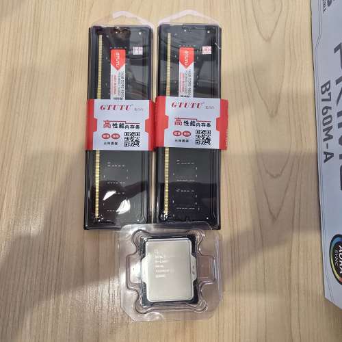 ASUS PRIME B760M-A + Intel Core i5-13600T + DDR5-4800 32GB (16GBx2)