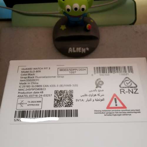 HUAWEI FIT 3 Smart Watch in Black Color