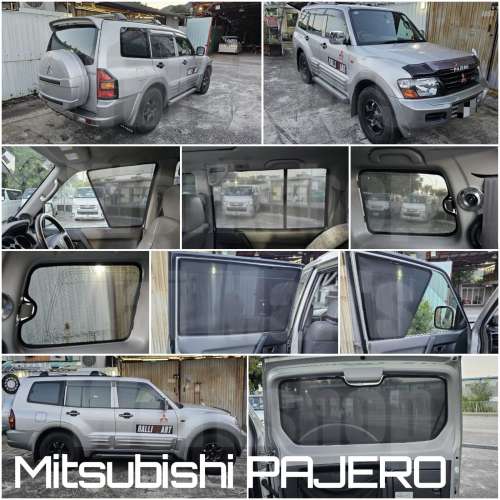 Pajero 全車濾光窗網太陽擋