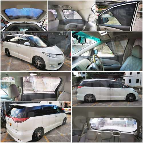 Previa Estima 全車磁石濾光窗網