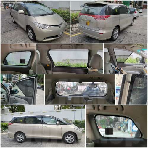 Previa Estima 全車磁石濾光窗網