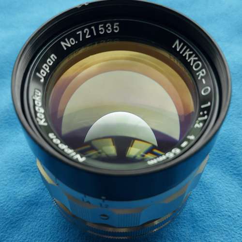 Nikon Nikkor-O 55mm F/1.2 高解象CRT鏡頭