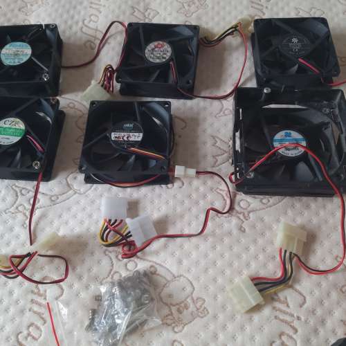 二手電腦散熱扇 電腦散熱風扇 Computer Cooling Fan 12V