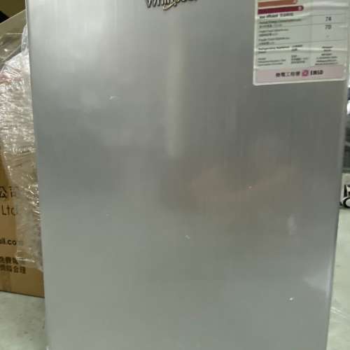 惠而浦70公升雪櫃 （60x42x50cm)