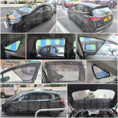 NOTE EPOWER 全車磁石濾光窗網太陽擋