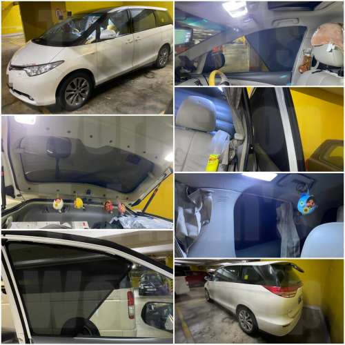 ESTIMA PREVIA 全車磁石濾光窗網太陽擋