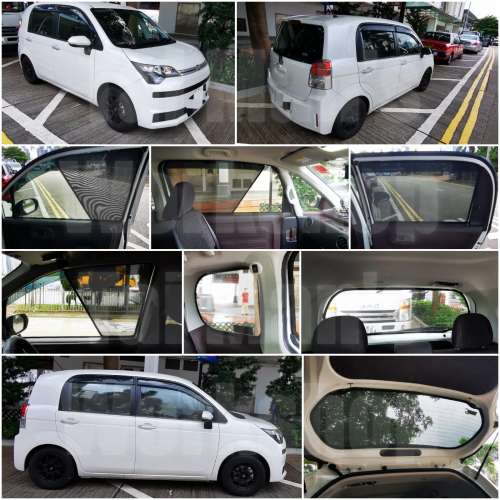 Spade Porte 全車磁石濾光窗網太陽擋