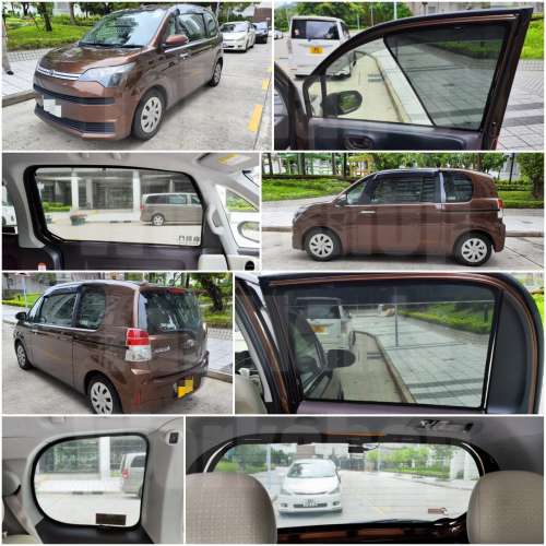 Spade Porte 全車磁石濾光窗網太陽擋