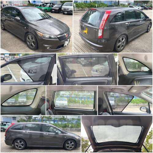 Honda Stream全車磁石濾光窗網太陽擋