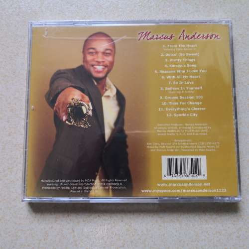 MARCUS ANDERSON FROM THE HEART 美版
