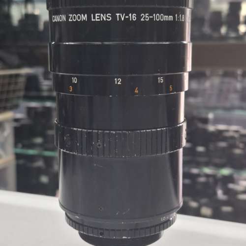 CANON TV-16 25-100MM F1.8