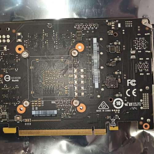 MSI GeForce GTX 1050 Ti 4G OC (免插電)