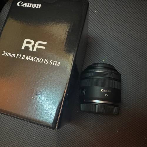 (水貨極新）Canon RF 35mm F1.8 Macro IS STM（適合R5, R6, R6 II, R62, R1, R3, R...