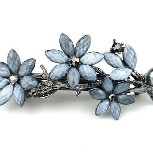 全新樹枝花朵小髮夾 髮夾 頭夾 髮飾 瀏海夾 Hair Clips 髮夾子頭飾品 頂夾後腦勺水...