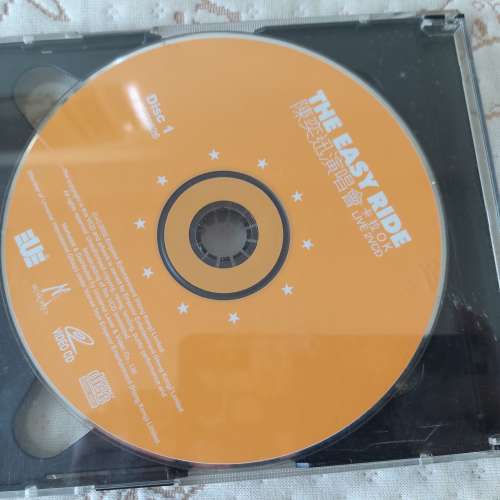 二手VCD - The Easy Ride 陳奕迅演唱會 卡拉ok Live 2VCD (沒有封面包裝)