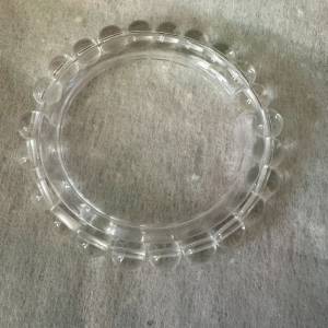 8mm天然白水晶手鍊